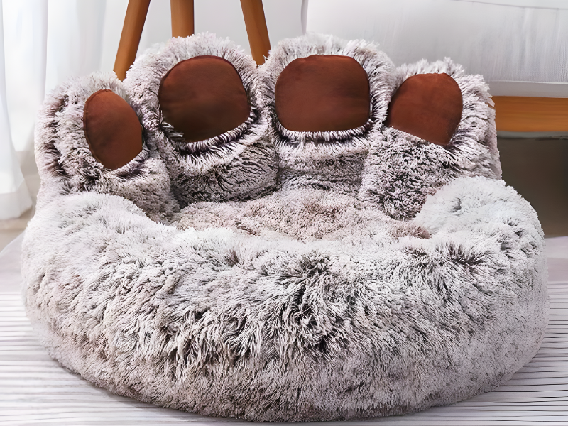 Coussin Dognity Apaisant en forme de patte d'ours