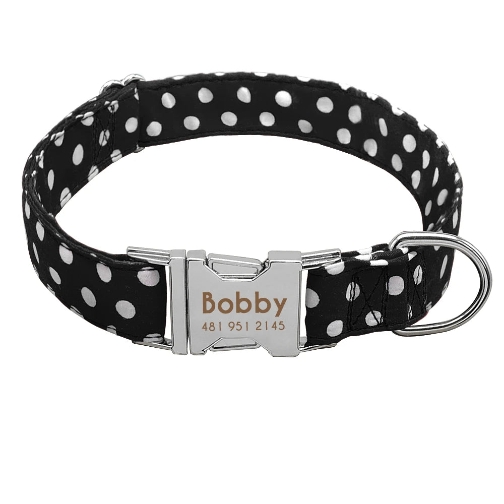 Collier personnalisable pour petit et moyen chien