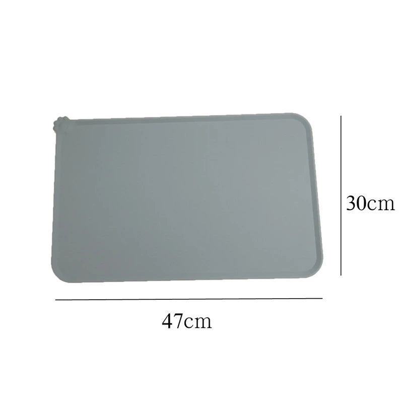 Tapis de gamelle en silicone Imperméable et antidérapant