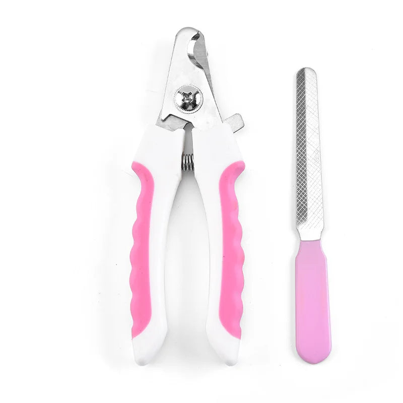 Coupe-ongles en acier inoxydable avec lime