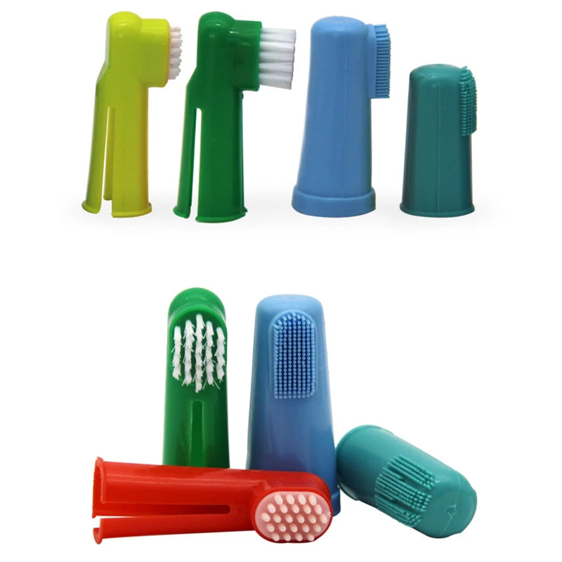 Brosse à dents douce pour animaux de compagnie