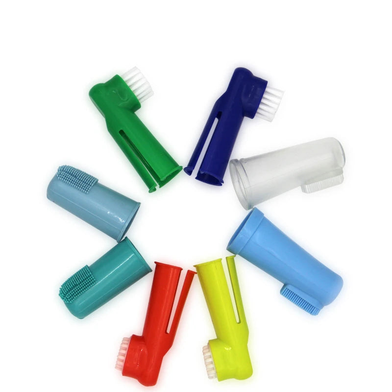 Brosse à dents douce pour animaux de compagnie