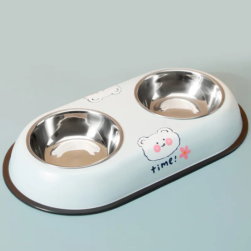 Gamelles double en acier inoxydable