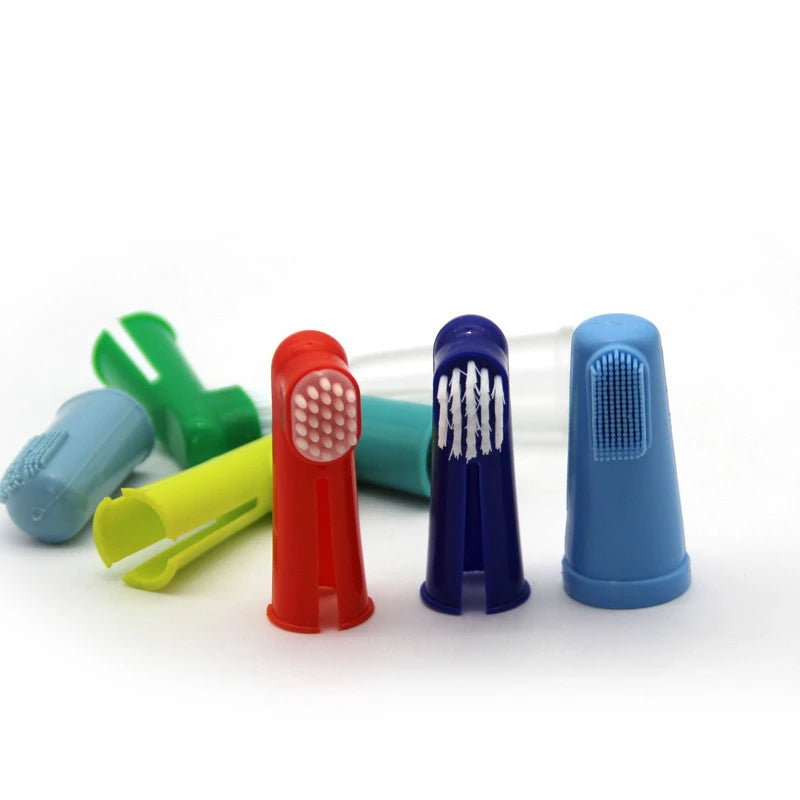 Brosse à dents douce pour animaux de compagnie