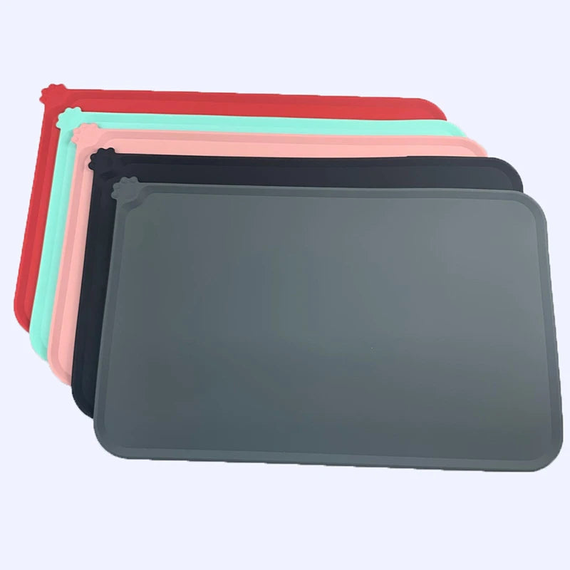 Tapis de gamelle en silicone Imperméable et antidérapant