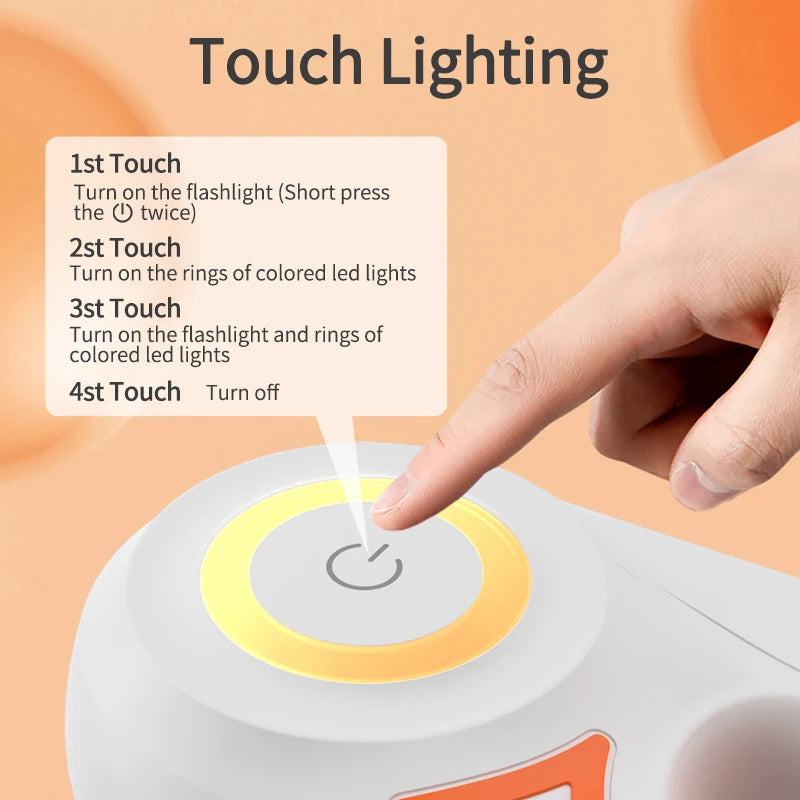 Laisse Dognity ULTRA LED Lumineuse Rétractable