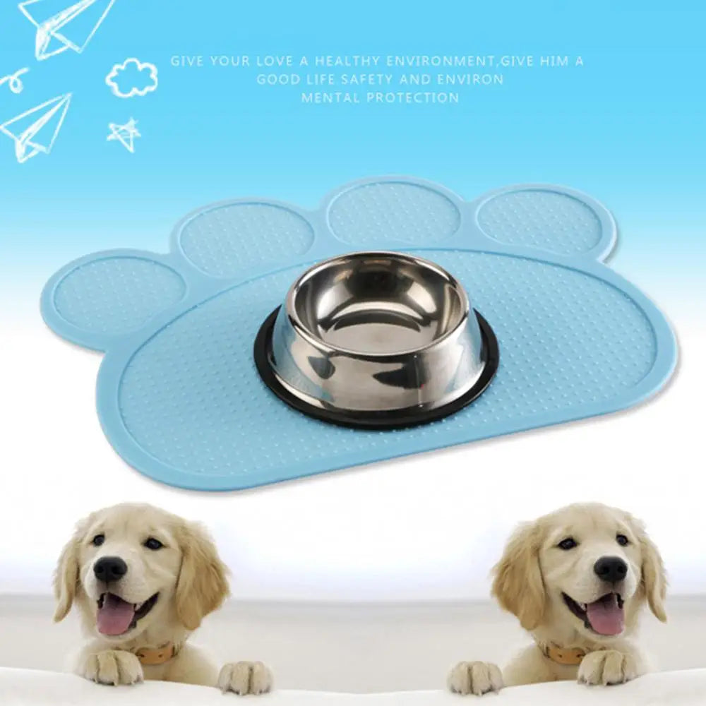 Napperon d'alimentation en silicone antidérapant
