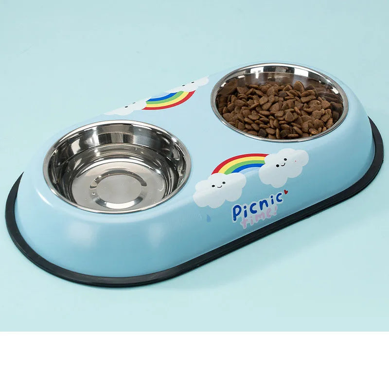 Gamelles double en acier inoxydable