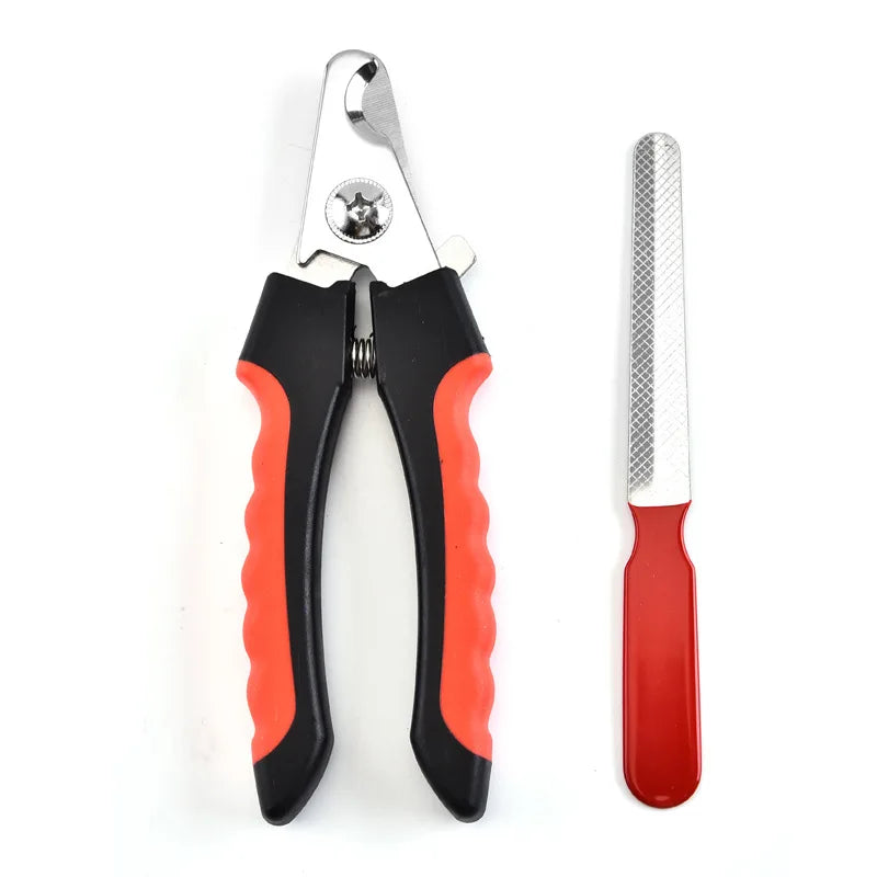 Coupe-ongles en acier inoxydable avec lime
