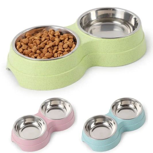 Double Gamelle en inox